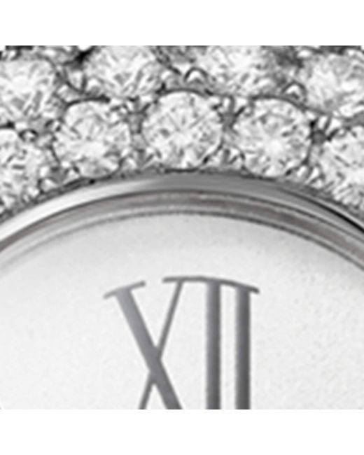 Cartier White Small And Diamond Baignoire De Watch