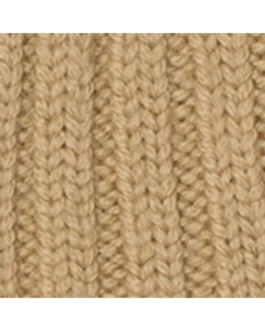 Burberry Natural Wool Logo Beanie for men