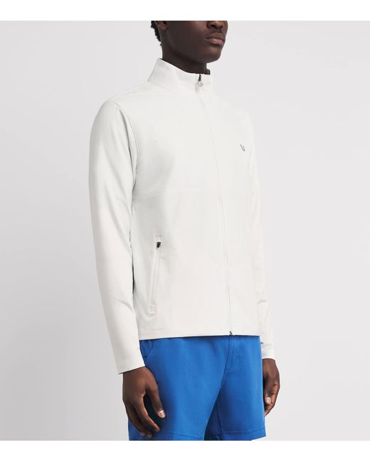 vuori White Sunday Element Track Jacket for men