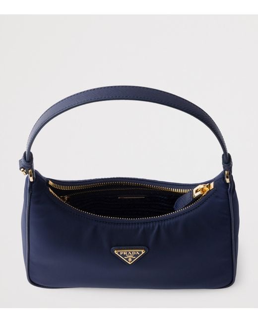 Prada Blue Re-Nylon Re-Edition 2005 Shoulder Bag