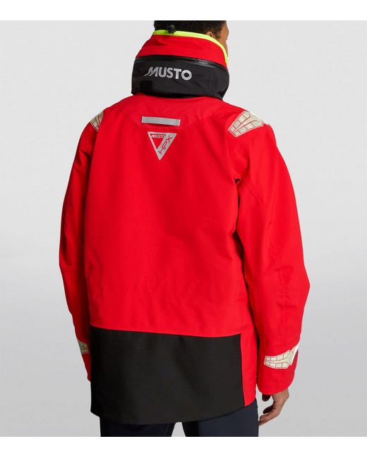 Musto Hpx Gore-tex Pro Ocean Jacket in Red for Men | Lyst