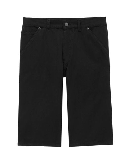 Saint Laurent Black Denim Bermuda Shorts for men