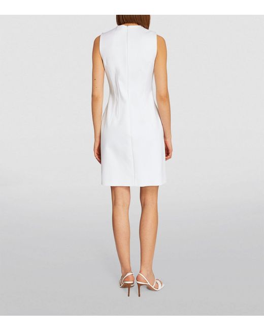Sportmax White Cotton Girotta Dress