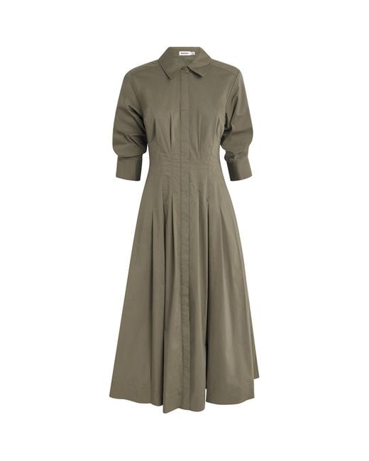 Jonathan Simkhai Natural Jazz Shirt Dress