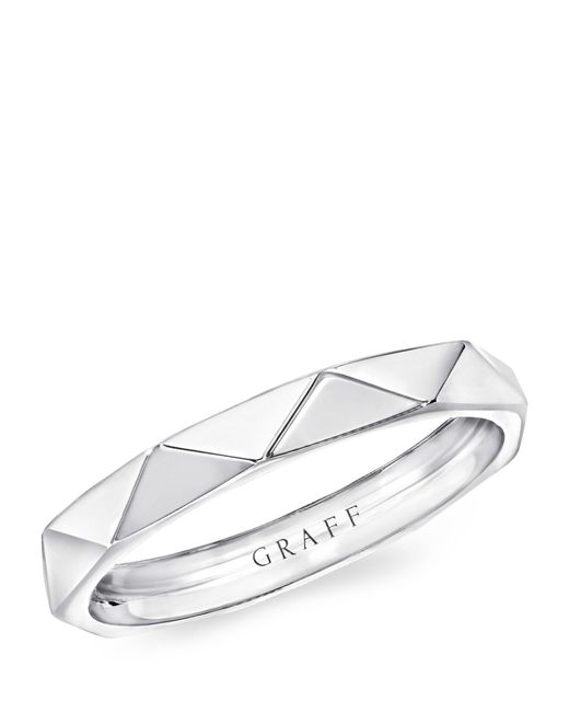 Graff White Gold Laurence Signature Band (3.2mm)