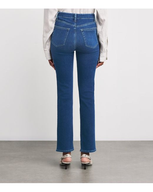 FRAME Blue The Pencil Slim Jeans