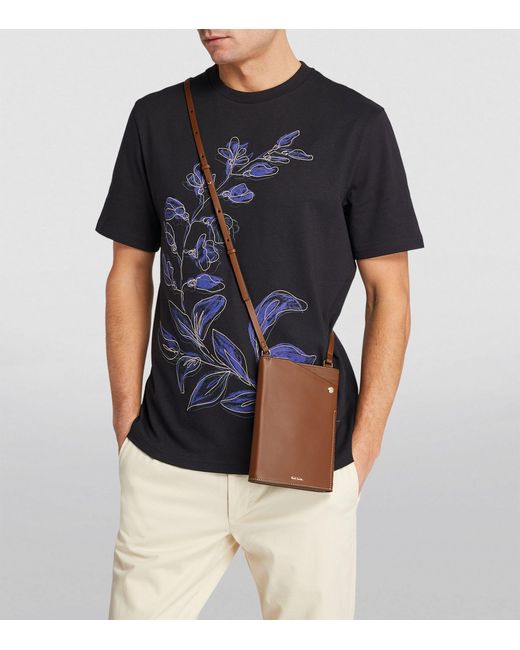 Paul Smith Brown Leather Cross-body Bag for men