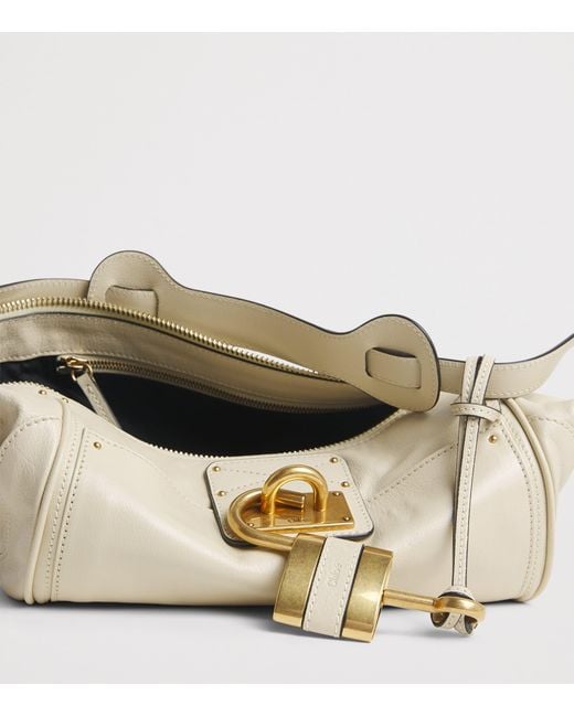 Chloé Natural Leather Paddington Cross-Body Bag