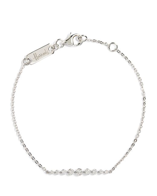Harrods Metallic And Diamond Bracelet
