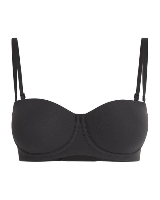 Skims Black Fits Everybody Strapless Bra