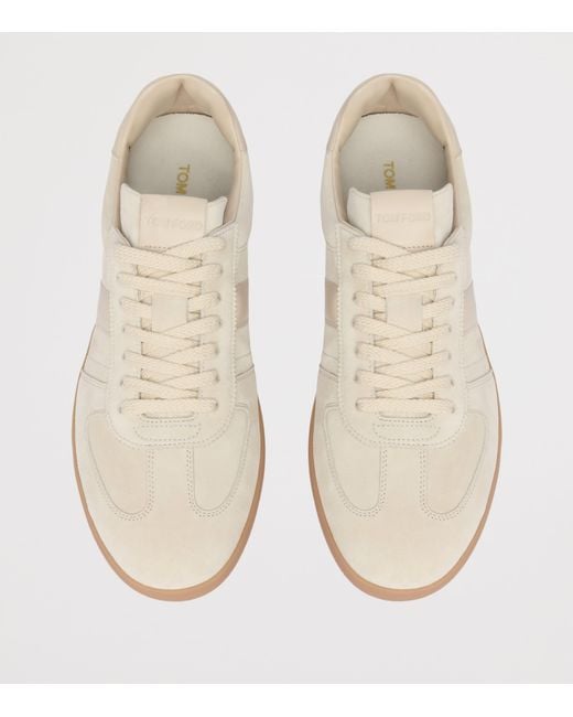 Tom Ford Natural Leather Archer Sneakers for men