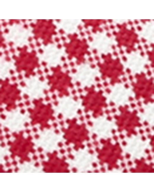AMINA MUADDI Pink Houndstooth Lupita Mules 70