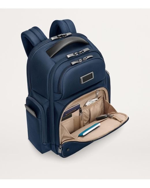 Briggs & Riley Blue Medium Cargo Backpack