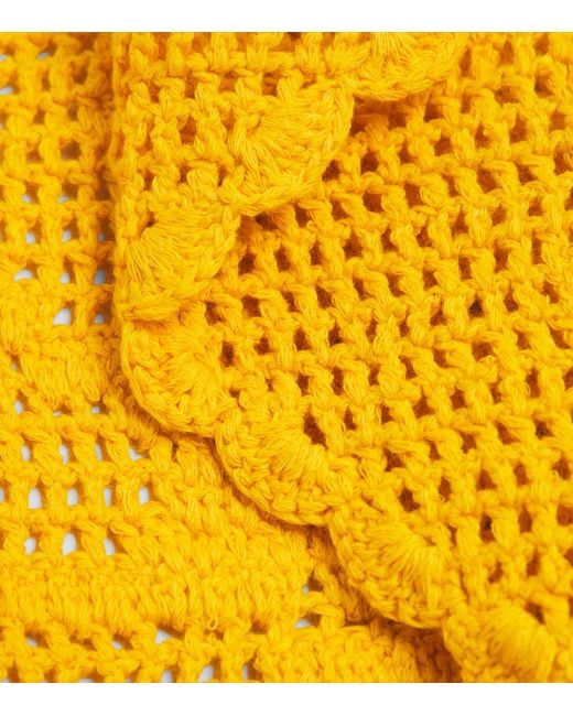 Lack of Color Yellow Sun Crochet Bandana
