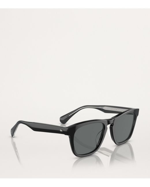 Oliver Peoples Gray Bio-Nylon R-3 Sunglasses