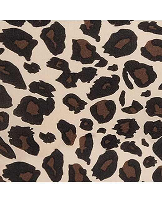 Chantelle Black Leopard Print Soft Stretch Brazilian Briefs