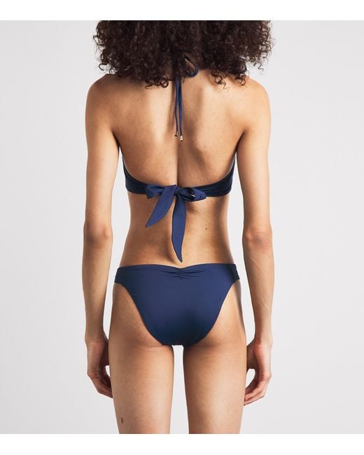Away That Day Blue Sorrento Bikini Bottoms