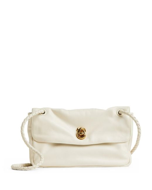 Bottega Veneta Natural Leather Madison Cross-Body Bag