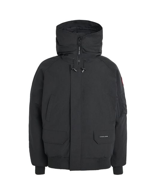 Canada Goose Black Chilliwack Down Bomber Jacket for men