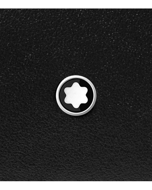 Montblanc Black Leather Meisterstück Wallet for men