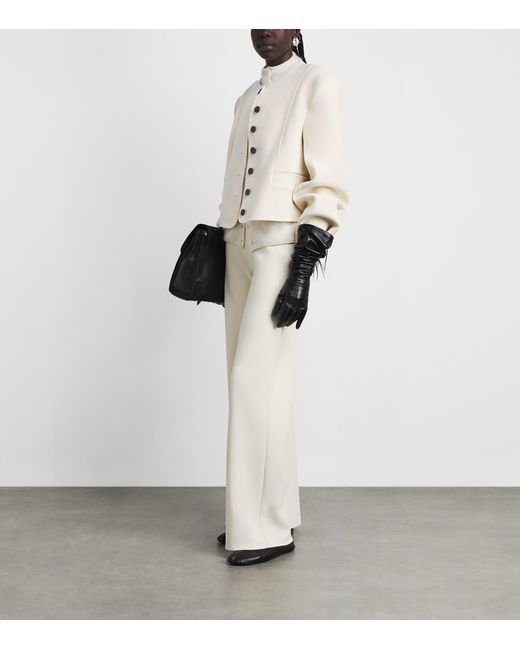 Birrot White Lay 4 Cropped Jacket