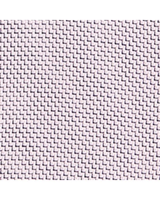 Brioni Purple Cotton Micro-Houndstooth Shirt for men