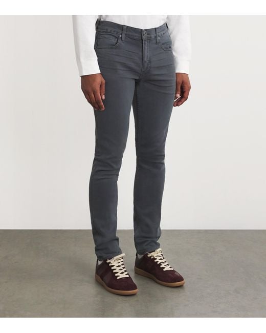 PAIGE Blue Lennox Slim Jeans for men