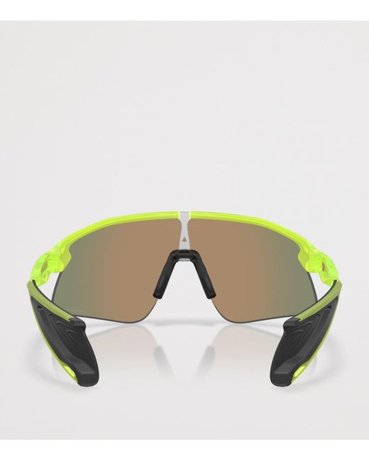 Oakley Pink Stunt Devil Rectangle Sunglasses