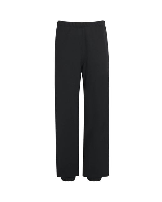 ÉTERNE Black French Terry Sweatpants