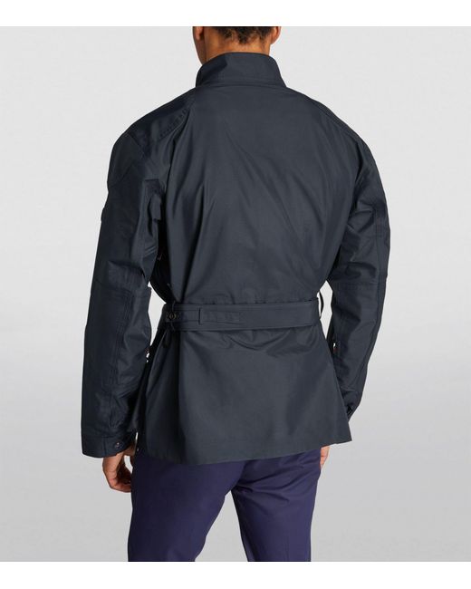 Polo Ralph Lauren Blue Waterproof Belted Jacket for men