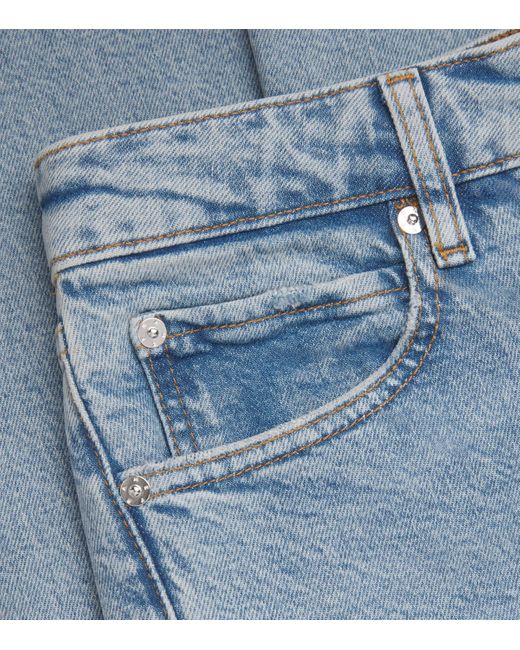 FRAME Blue The Pixie Arrow Bootcut Jeans