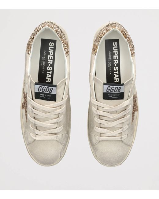 Golden Goose Deluxe Brand Natural Suede Super-Star Sneakers