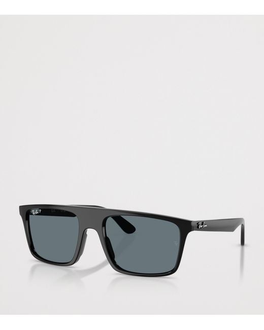Ray-Ban Gray Rb2222 Square Sunglasses
