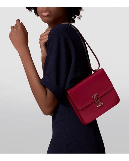 Cartier Red Mini Leather C De Shoulder Bag
