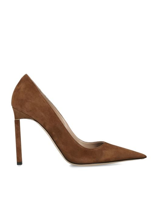 Tom Ford Brown Suede Betty Pumps 105