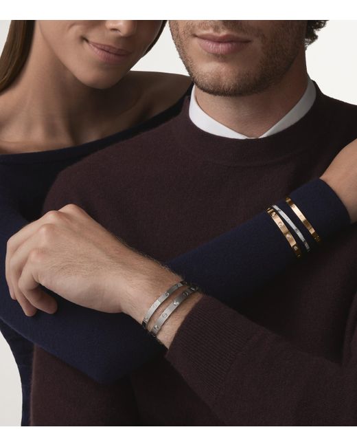 Cartier White Love Medium Bracelet
