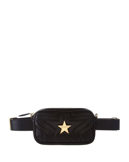 Stella McCartney Black Stella Star Belt Bag