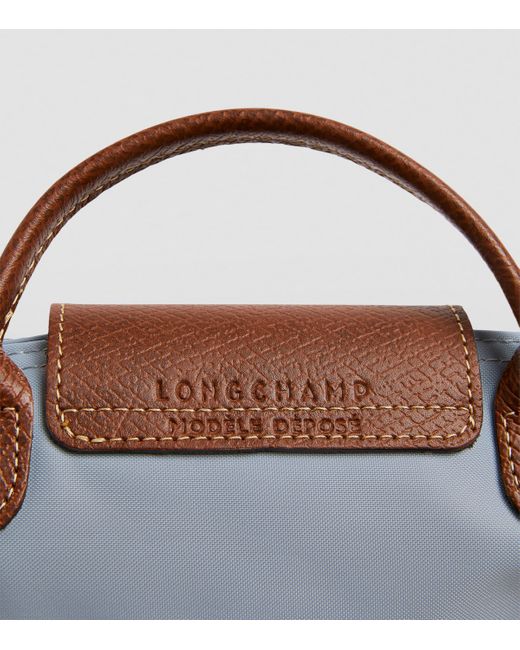 Longchamp Blue Le Pliage Original Pouch