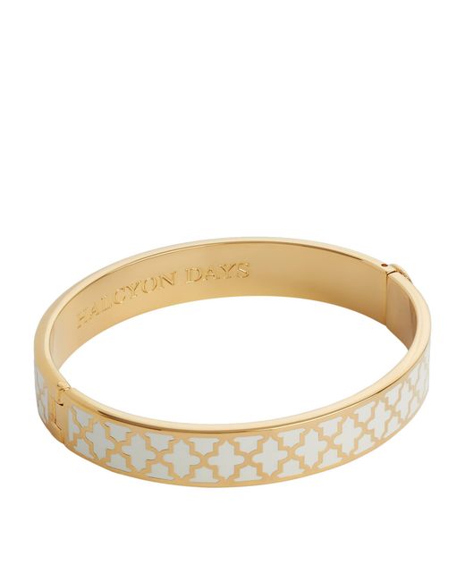 Halcyon Days Natural Plated Agama Bangle for men
