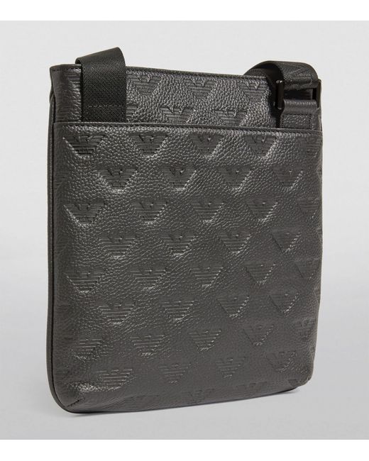 Emporio Armani Black Eagle Shoulder Bag for men