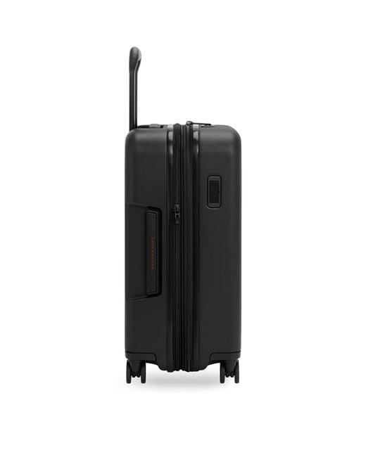 Briggs & Riley Black Zdx Hard Expandable Spinner Suitcase