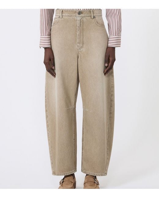 Weekend by Maxmara Natural Coloured Barrel Jeans