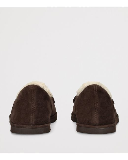 Ugg Brown Suede Zora Loafers