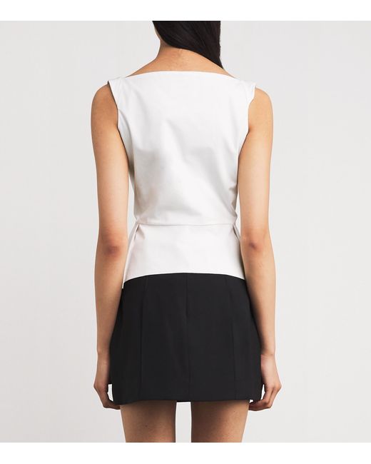 Vivienne Westwood White Monday Corset Top
