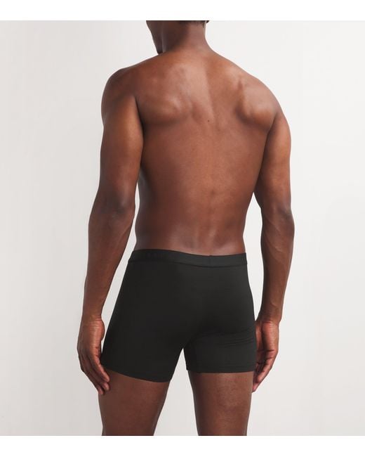 Falke Black Daily Climawool Boxer Briefs for men