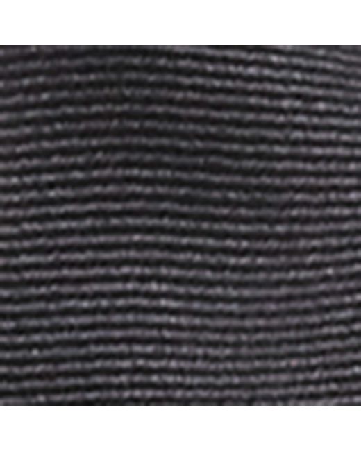Eton of Sweden Black Silk Pre-Tied Bow Tie for men