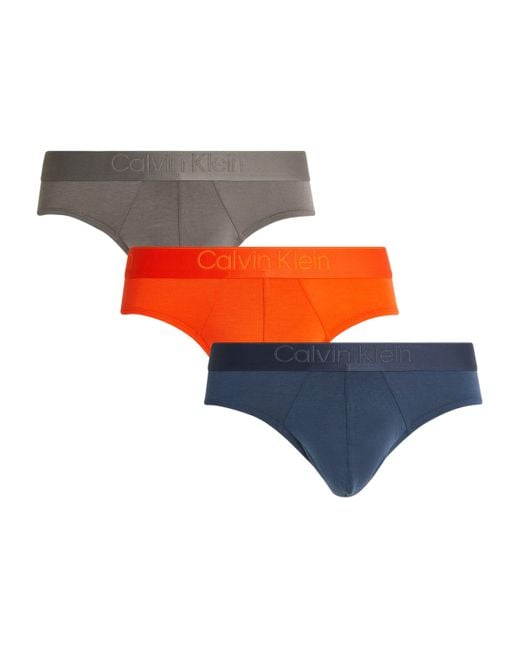 Calvin Klein Multicolor Lyocell-Blend Briefs for men