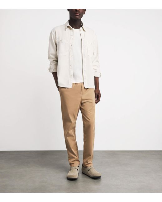 7 For All Mankind Natural Luxe Performance Plus Sateen Joggers for men