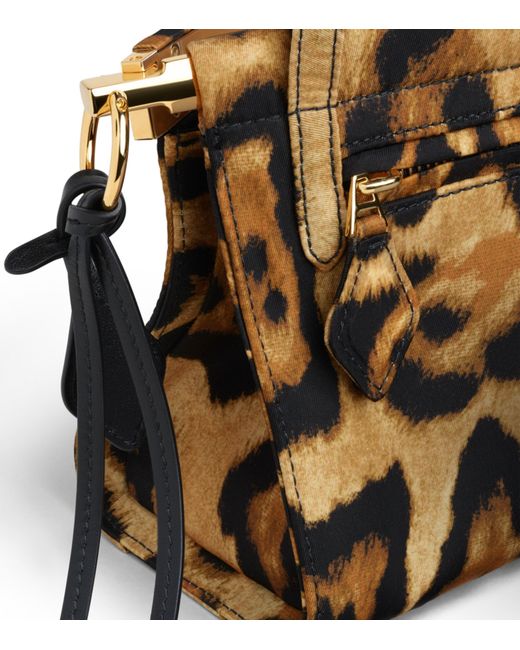 Alaïa Metallic Medium Twill Le Click East West Shoulder Bag