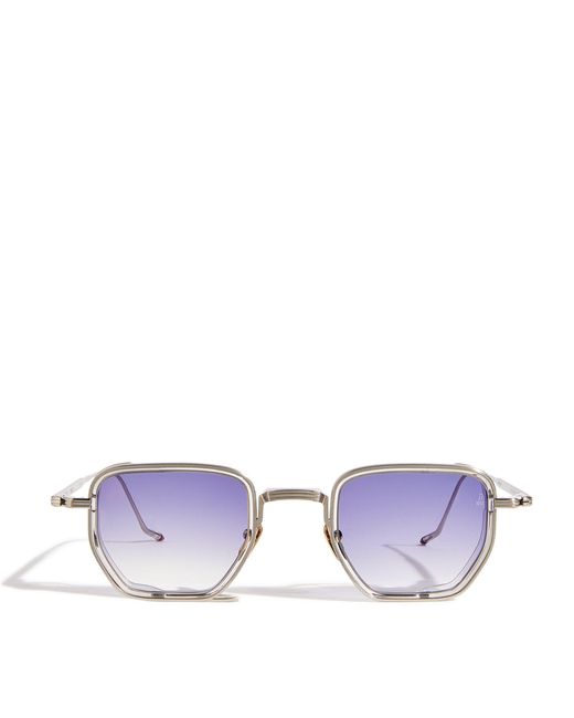 Jacques Marie Mage Purple Metal Frame Atkins Sunglasses for men